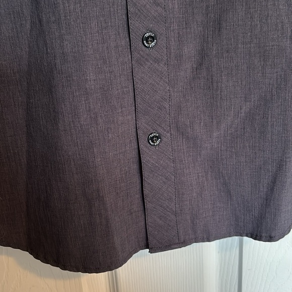 Orvis men’s dark gray short sleeve button down shirt size XL - Picture 4 of 8